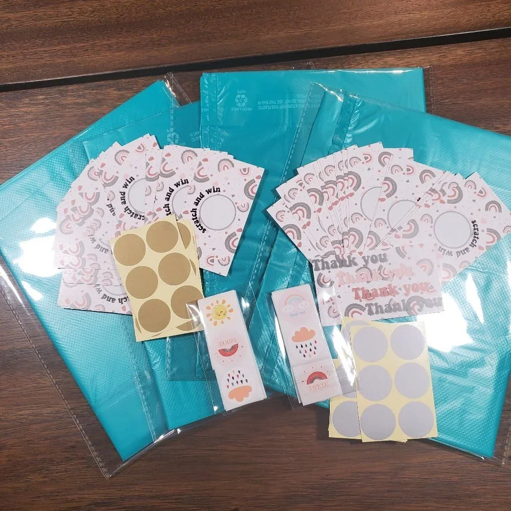 Baby Boy / Unisex Baby Shower-Party-Birthday Bundle - Goodie Bags, Scratch & Win